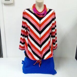 NWT Ruby Rd Striped Top size M